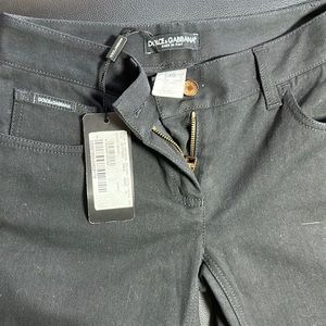 Dolce & Gabbana black denim